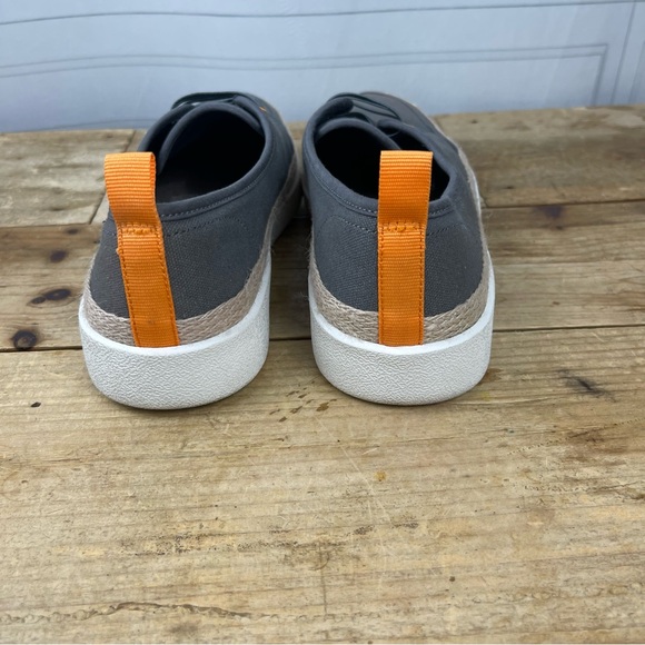 Vionic Jovie Lace-up‎ Canvas Sneaker - Charcoal - Women's Size 6.5 - Picture 5 of 13